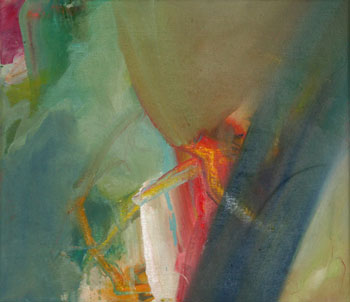 o.T., l auf Leinwand, 07/2009